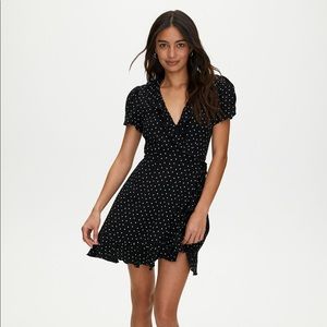Aritzia Sunday Best Ruffle Dress